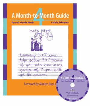 Paperback Mtm Fourth Grade Math: A Month-To-Month Guide (Includes CD) [With CDROM] Book