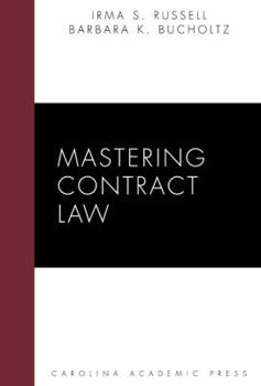 Hardcover Mastering Contract Law Book