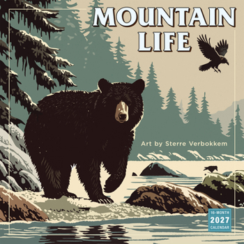 Calendar Mountain Life -- Sterre Verbokkem Book