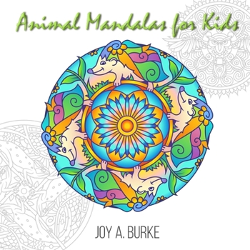 Paperback Animal Mandalas for Kids Book