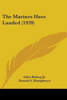 Paperback The Marines Have Landed (1920) Book