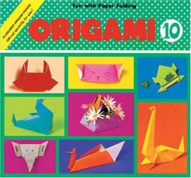 Paperback Origami Book 10- Crab, Dinosaur Book