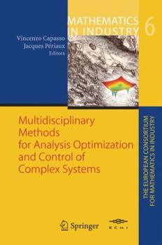 Paperback Multidisciplinary Methods for Analysis, Optimization and Control of Complex Systems Book