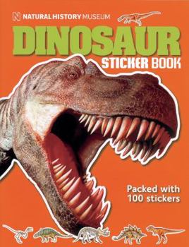 Paperback Dinosaur Sticker Book [With 100 Stickers] Book