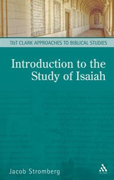 Paperback An Introduction to the Study of Isaiah Book