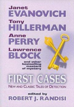 Hardcover First Cases : New and Classic Tales of Detection [Large Print] Book