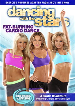 DVD Dancing With The Stars: Fat Burning Cardio Dance Book