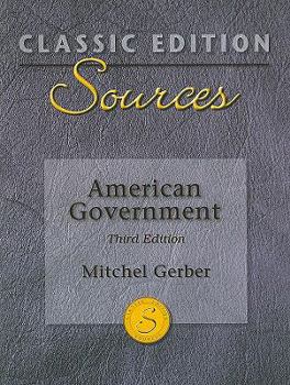 Paperback Classic Edition Sources: American Government Book