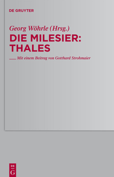 Hardcover Thales [German] Book