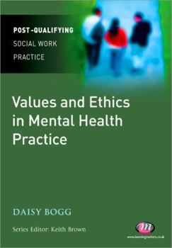 Paperback Values and Ethics in Mental Health Practice Book