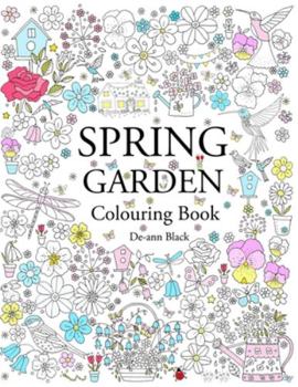 Paperback Spring Garden: Colouring Book