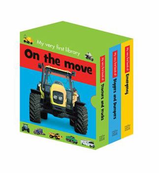 Board book On the Move Diggers and Dumpers Book