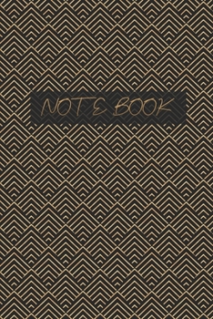 Note Book / Journal: Chic Minimalist line journal 120 pages (60 sheets)