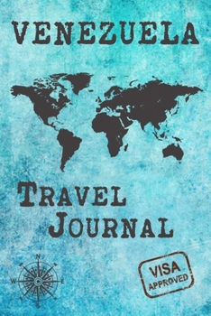Venezuela Travel Journal: Notebook 120 Pages lined 6x9 Vacation Trip Planner Travel Diary Farewell Gift Holiday Planner