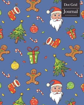 Paperback Dot Grid Journal: Notebook Planner with Christmas Cover Design Book