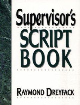 Hardcover Supervisor's Script Book