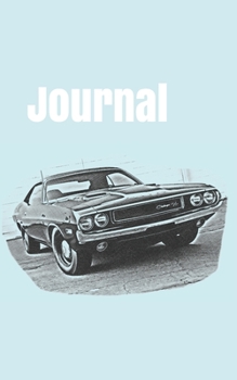 Journal: handy notebook for car enthusiasts. 5x8. 120 pages. (american cars of the 70´s)