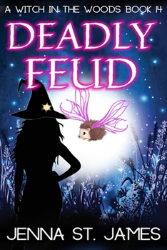 Paperback Deadly Feud: A Paranormal Cozy Mystery Book