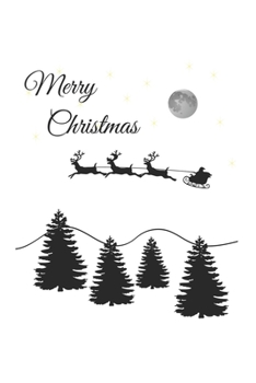 Paperback Merry Christmas: Notebook, Journal - Gift Idea for Christmas - checkered - 6x9 - 120 pages Book