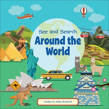 Library Binding See and Search Around the World Book