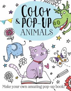Paperback Color & Pop-up Animals Book