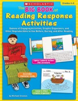 Paperback The Big Book of Reading Response Activities: Grades 4-6 Book