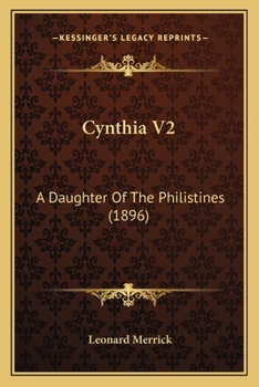 Paperback Cynthia V2: A Daughter Of The Philistines (1896) Book