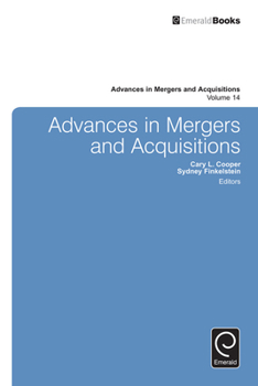 Hardcover Advances in Mergers and Acquisitions Book