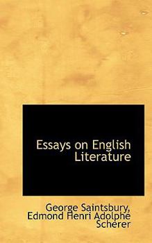Hardcover Essays on English Literature Book