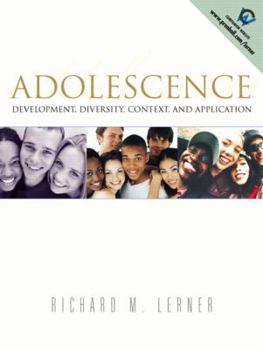 Hardcover Adolescence: Development, Diversity, Context, and Application Book