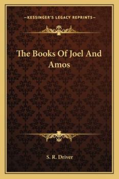 Paperback The Books Of Joel And Amos Book