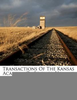 Paperback Transactions of the Kansas Academy of Science, Volume 8 Book