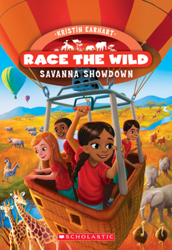 Paperback Savanna Showdown (Race the Wild #4): Volume 4 Book