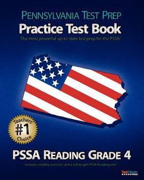 Paperback Pennsylvania Test Prep Practice Test Book Pssa Reading Grade 4: Aligned to the 2011-2012 Pssa Reading Test Book