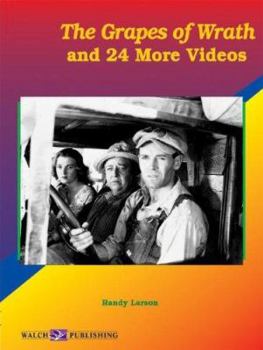 Paperback The Grapes of Wrath and 24 More Videos: Activities for High School English Classes Book