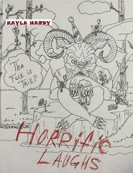 Paperback Horrific Laughs Book