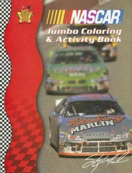 Paperback Nascar Photo Jumbo Coloring & Activity Book