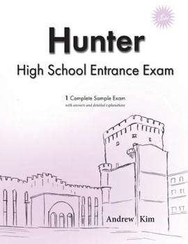 Paperback Hunter High School Entrance Exam: 1 Complete Sample Exam Book