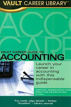 Paperback Vault Career Guide to Accounting Book