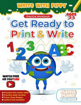 Paperback Get Ready to Print & Write 2: Write with Pippy Book