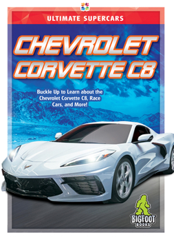 Hardcover Chevrolet Corvette C8 Book