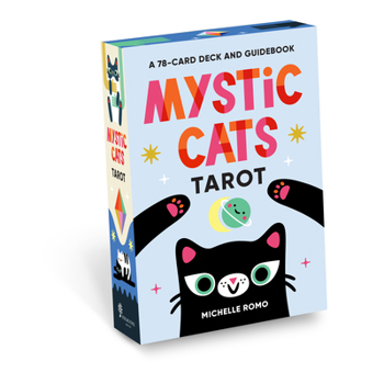 Hardcover Mystic Cats Tarot: A 78-Card Deck and Guidebook Book
