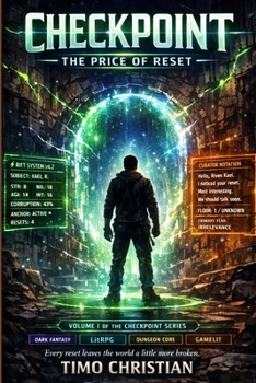 Paperback Checkpoint: The Price of Reset: A Dark LitRPG Apocalypse with a Broken Leveling System Book