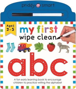 Board book ABC (My First Wipe Clean): A Fun Early-Learning Book for Kids to Practice Their Pen Control Skills Book