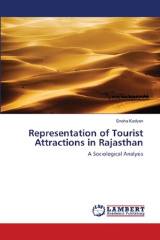 Paperback Representation of Tourist Attractions in Rajasthan Book