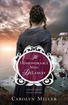 Library Binding The Dishonorable Miss Delancey [Large Print] Book