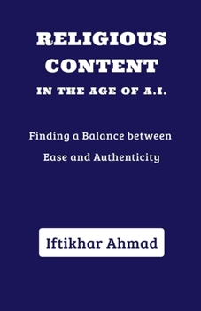 Paperback Religious Content in the Age of AI Book
