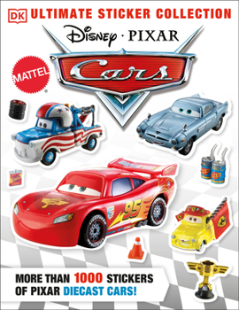 Paperback Ultimate Sticker Collection: Disney Pixar Cars: More Than 1,000 Stickers of Disney Pixar Diecast Cars! Book