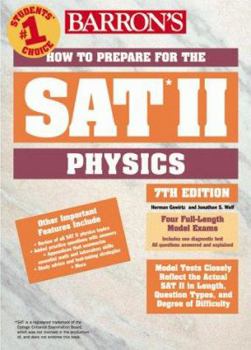 Paperback How to Prepare for the SAT II: Physics Book