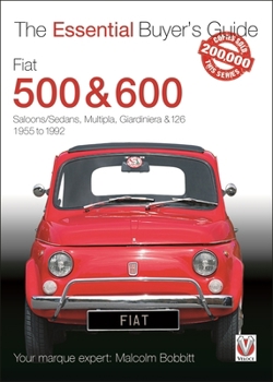 Paperback Fiat 500 & 600: The Essential Buyer's Guide Book